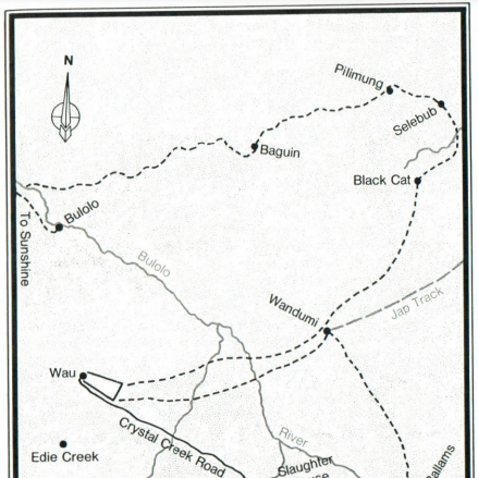 Location of The Battle of Crystal Creek/Slaughterhouse